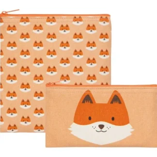Danica Jubilee Snack Bags Set of 2 - Daydream Fox - Little Painter Art | Exploring the Endless Possibilities of Art Shop