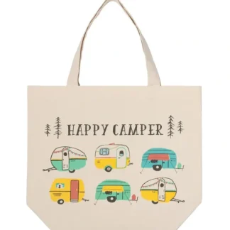 Danica Jubilee Tote Bag - Happy Camper - Little Painter Art | Exploring the Endless Possibilities of Art Cheap