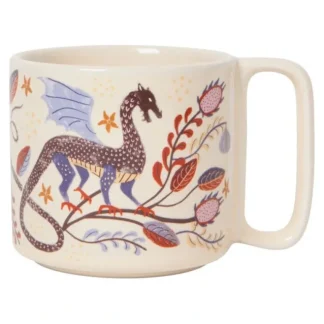 Danica Midi Studio Mug 11oz - Ember (Dragon) - Little Painter Art | Exploring the Endless Possibilities of Art Online