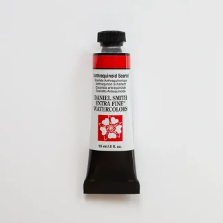 Daniel Smith Watercolor 15ml Extra Fine Anthraquinoid Scarlet 2 - Little Painter Art | Exploring the Endless Possibilities of Art Outlet