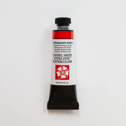 Daniel Smith Watercolor 15ml Extra Fine Anthraquinoid Scarlet 2 - Little Painter Art | Exploring the Endless Possibilities of Art Outlet