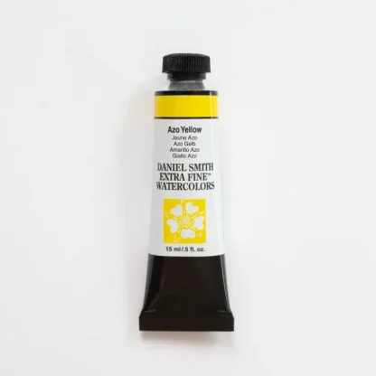Daniel Smith Watercolor 15ml Extra Fine Azo Yellow 3 - Little Painter Art | Exploring the Endless Possibilities of Art Fashion
