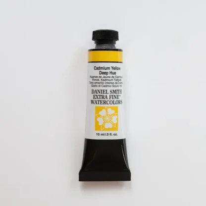 Daniel Smith Watercolor 15ml Extra Fine Cadmium Yellow Deep Hue 3 - Little Painter Art | Exploring the Endless Possibilities of Art Online