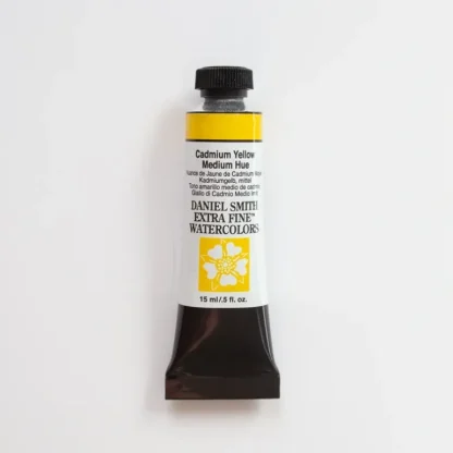 Daniel Smith Watercolor 15ml Extra Fine Cadmium Yellow Medium Hue 3 - Little Painter Art | Exploring the Endless Possibilities of Art Hot
