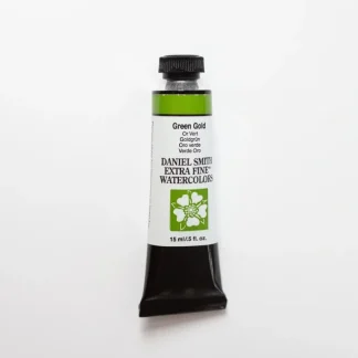 Daniel Smith Watercolor 15ml Extra Fine Green Gold 2 - Little Painter Art | Exploring the Endless Possibilities of Art Outlet