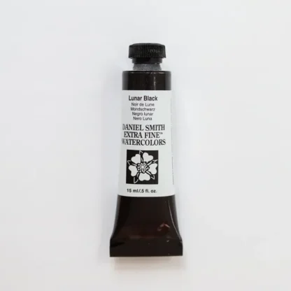 Daniel Smith Watercolor 15ml Extra Fine Lunar Black 1 - Little Painter Art | Exploring the Endless Possibilities of Art Sale