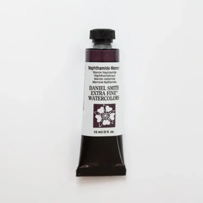 Daniel Smith Watercolor 15ml Extra Fine Naphthamide Maroon 1 - Little Painter Art | Exploring the Endless Possibilities of Art Best