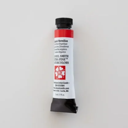 Daniel Smith Watercolor 5ml extra fine Organic Vermilion 2 - Little Painter Art | Exploring the Endless Possibilities of Art Outlet