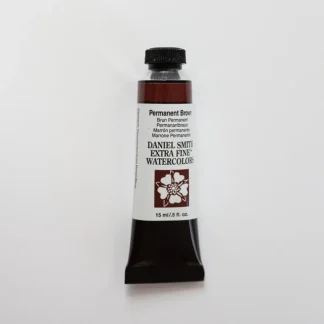 Daniel Smith Watercolor 15ml Extra Fine Permanent Brown 2 - Little Painter Art | Exploring the Endless Possibilities of Art Store