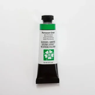 Daniel Smith Watercolor 15ml Extra Fine Permanent Green 1 - Little Painter Art | Exploring the Endless Possibilities of Art Cheap
