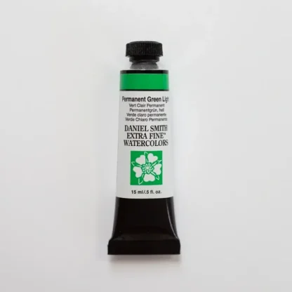 Daniel Smith Watercolor 15ml Extra Fine Permanent Green Light 1 - Little Painter Art | Exploring the Endless Possibilities of Art Sale