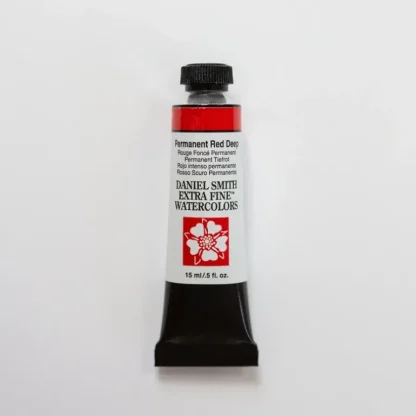 Daniel Smith Watercolor 15ml Extra Fine Permanent Red Deep 1 - Little Painter Art | Exploring the Endless Possibilities of Art Hot