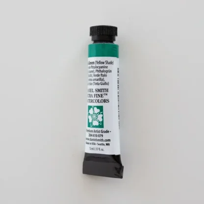 Daniel Smith Watercolor 5ml extra fine Phthalo Green (Yellow Shade) 2 - Little Painter Art | Exploring the Endless Possibilities of Art New