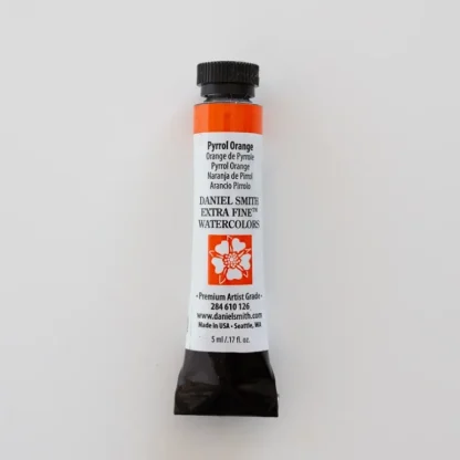 Daniel Smith Watercolor 5ml extra fine Pyrrol Orange 2 - Little Painter Art | Exploring the Endless Possibilities of Art Online