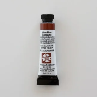 Daniel Smith Watercolor 5ml extra fine Quinacridone Burnt Scarlet 2 - Little Painter Art | Exploring the Endless Possibilities of Art Hot