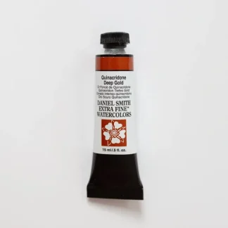 Daniel Smith Watercolor 15ml Extra Fine Quinacridone Deep Gold 2 - Little Painter Art | Exploring the Endless Possibilities of Art Clearance