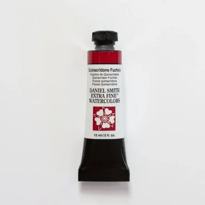 Daniel Smith Watercolor 15ml Extra Fine Quinacridone Fuchsia 2 - Little Painter Art | Exploring the Endless Possibilities of Art New