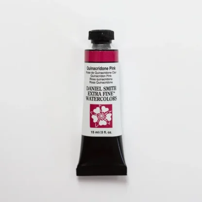 Daniel Smith Watercolor 15ml Extra Fine Quinacridone Pink 2 - Little Painter Art | Exploring the Endless Possibilities of Art New