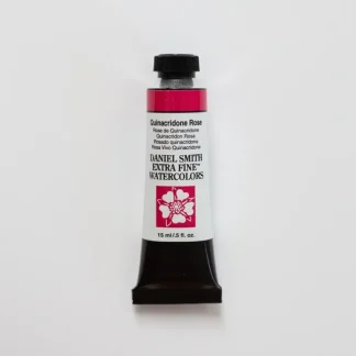 Daniel Smith Watercolor 15ml Extra Fine Quinacridone Rose 2 - Little Painter Art | Exploring the Endless Possibilities of Art Fashion