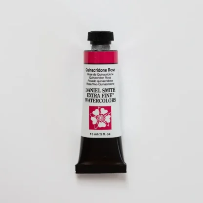 Daniel Smith Watercolor 15ml Extra Fine Quinacridone Rose 2 - Little Painter Art | Exploring the Endless Possibilities of Art Fashion
