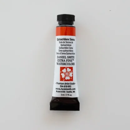 Daniel Smith Watercolor 5ml extra fine Quinacridone Sienna 2 - Little Painter Art | Exploring the Endless Possibilities of Art Sale