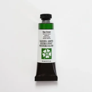 Daniel Smith Watercolor 15ml Extra Fine Sap Green 2 - Little Painter Art | Exploring the Endless Possibilities of Art Online