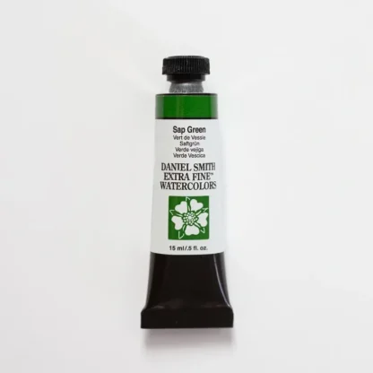 Daniel Smith Watercolor 15ml Extra Fine Sap Green 2 - Little Painter Art | Exploring the Endless Possibilities of Art Online