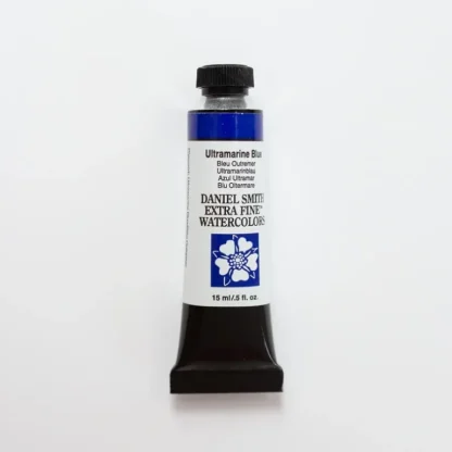 Daniel Smith Watercolor 15ml Extra Fine Ultramarine Blue 1 - Little Painter Art | Exploring the Endless Possibilities of Art New