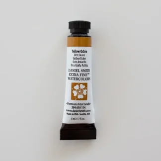 Daniel Smith Watercolor 5ml extra fine Yellow Ochre 1 - Little Painter Art | Exploring the Endless Possibilities of Art Online