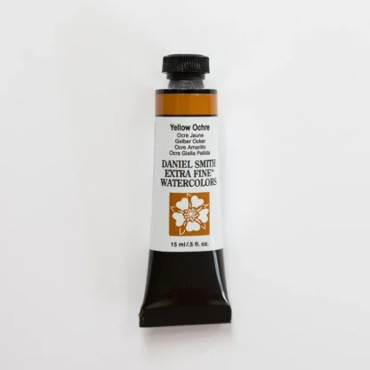 Daniel Smith Watercolor 15ml Extra Fine Yellow Ochre 1 - Little Painter Art | Exploring the Endless Possibilities of Art Shop