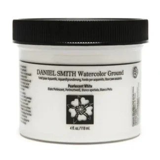 Daniel Smith Watercolour Ground 4oz - Pearlescent White - Little Painter Art | Exploring the Endless Possibilities of Art Clearance