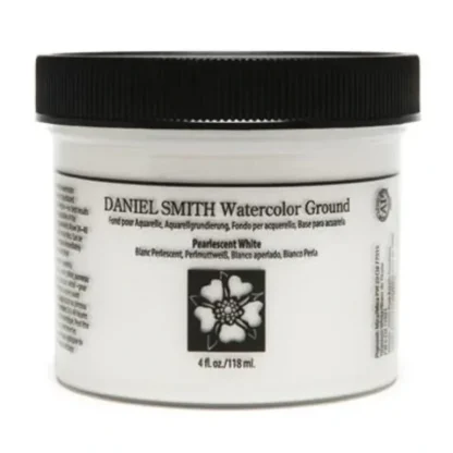 Daniel Smith Watercolour Ground 4oz - Pearlescent White - Little Painter Art | Exploring the Endless Possibilities of Art Clearance