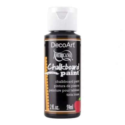 DecoArt Americana Black Chalkboard Paint 2oz - Little Painter Art | Exploring the Endless Possibilities of Art Hot