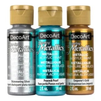 Decoart Dazzling Metallics Acrylic Paints 2oz - Little Painter Art | Exploring the Endless Possibilities of Art Cheap
