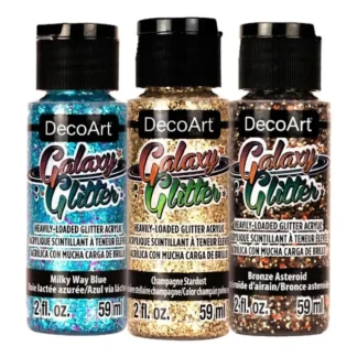 DecoArt Galaxy Glitter Paints 2oz - Little Painter Art | Exploring the Endless Possibilities of Art Hot