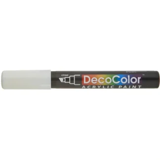 Decocolor Acrylic Paint Marker - White - Little Painter Art | Exploring the Endless Possibilities of Art Fashion
