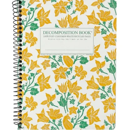 Decomposition Notebook, Coilbound - Squash Blossom - Little Painter Art | Exploring the Endless Possibilities of Art Outlet