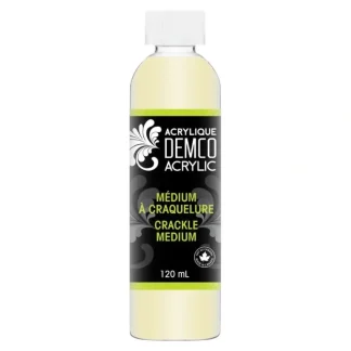 Demco EnCouleurs Acrylic Crackle Medium 120mL - Little Painter Art | Exploring the Endless Possibilities of Art Best