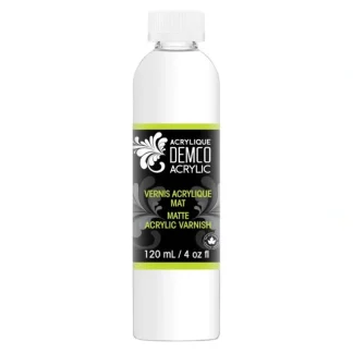 Demco EnCouleurs Acrylic Matte Medium & Varnish 120mL - Little Painter Art | Exploring the Endless Possibilities of Art Sale