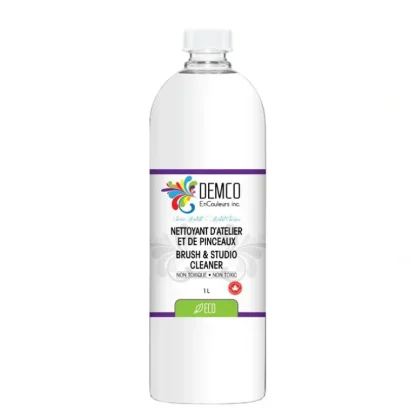 Demco EnCouleurs Eco Studio & Brush Cleaner 237mL - Little Painter Art | Exploring the Endless Possibilities of Art Outlet