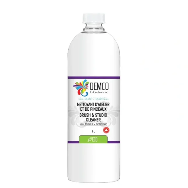 Demco EnCouleurs Eco Studio & Brush Cleaner 473mL - Little Painter Art | Exploring the Endless Possibilities of Art Clearance