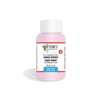 Demco EnCouleurs Liquid Latex Free Frisket 60mL Pink - Little Painter Art | Exploring the Endless Possibilities of Art Flash Sale