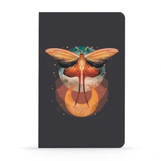 Denik Classic Layflat Notebook, Lined - Cosmic Moth - Little Painter Art | Exploring the Endless Possibilities of Art Sale