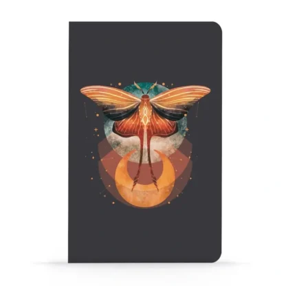 Denik Classic Layflat Notebook, Lined - Cosmic Moth - Little Painter Art | Exploring the Endless Possibilities of Art Sale