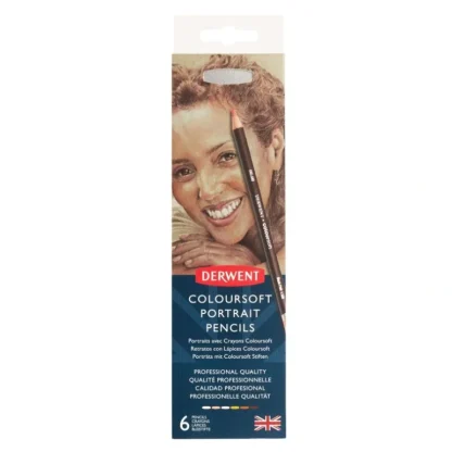 Derwent Coloursoft Skintones Set of 6 - Little Painter Art | Exploring the Endless Possibilities of Art Cheap