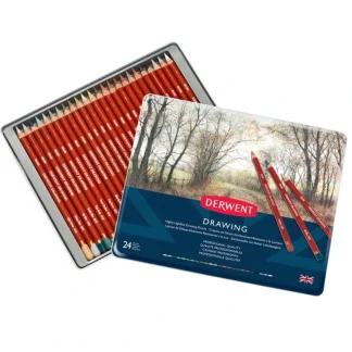 Derwent Drawing Pencils - Set of 24 - Little Painter Art | Exploring the Endless Possibilities of Art Fashion