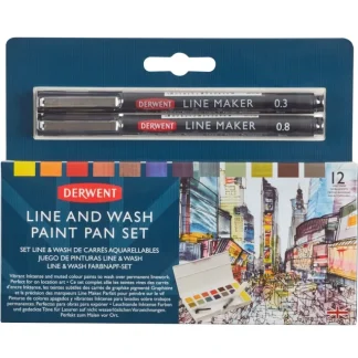 Derwent Line and Wash Paint Pan Set - Little Painter Art | Exploring the Endless Possibilities of Art Cheap