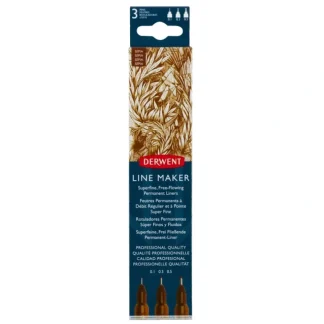 Derwent Line Maker - Set of 3 - Sepia - Little Painter Art | Exploring the Endless Possibilities of Art Best Sale