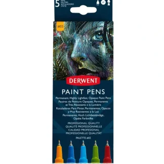 Derwent Paint Pens - Set of 5 #02 - Little Painter Art | Exploring the Endless Possibilities of Art Shop
