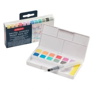 Derwent Pastel Shades Paint Pan Set - Little Painter Art | Exploring the Endless Possibilities of Art Outlet